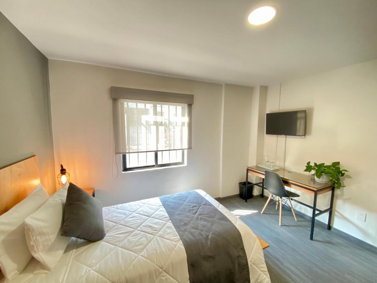 メキシコシティ Casa Bonsai Bed & Breakfast エクステリア 写真