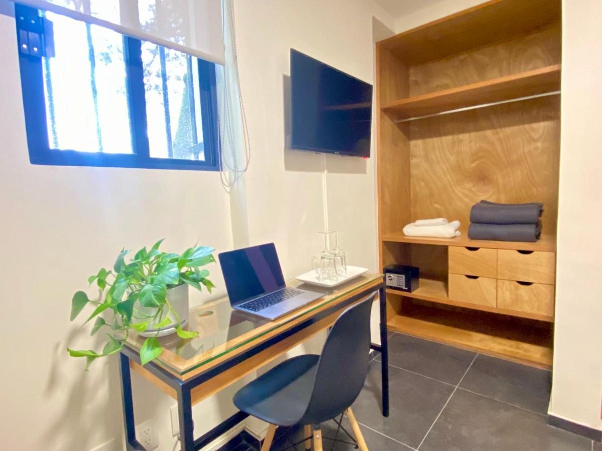 メキシコシティ Casa Bonsai Bed & Breakfast エクステリア 写真